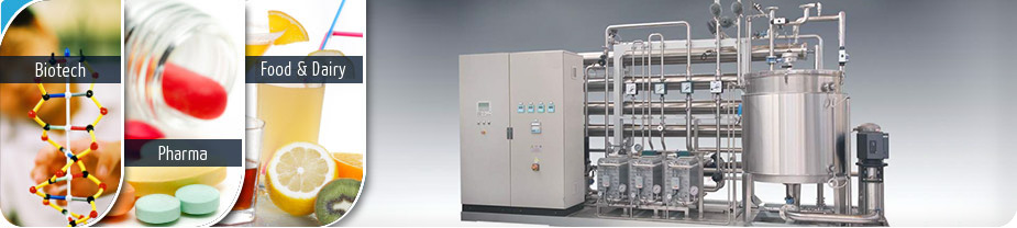 CIP / SIP Systems for Industries